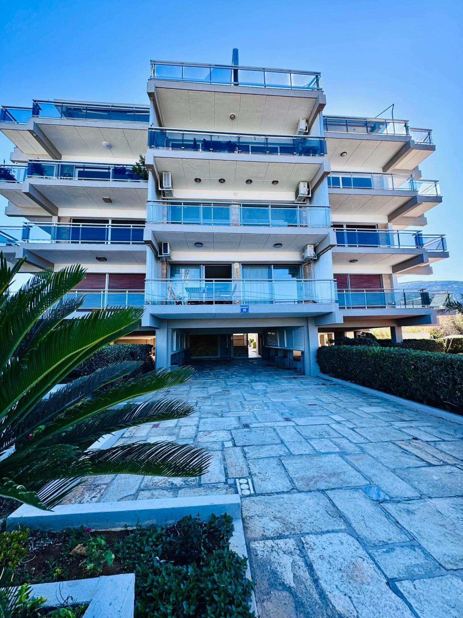 Seashore Happiness Apartments Pórto Ráfti Esterno foto